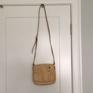 Tahari leather cross body bag
